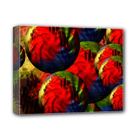 Balls Deluxe Canvas 14  X 11  (framed) by Siebenhuehner