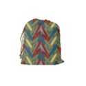 Shapes pattern Drawstring Pouch (Medium) View2