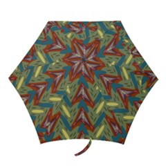 Shapes Pattern Mini Folding Umbrella by LalyLauraFLM