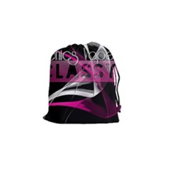 Classy Chics Vape Pink Smoke  Drawstring Pouch (small)