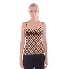 Cute Pretty Elegant Pattern Spaghetti Strap Tops by GardenOfOphir