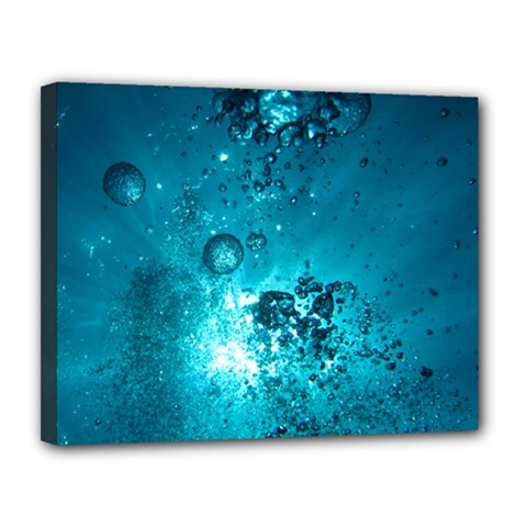 Sun-bubbles Canvas 14  X 11  by trendistuff