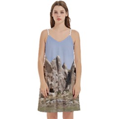 Cappadocia 1 Women s Reversible Sports Bra With Border