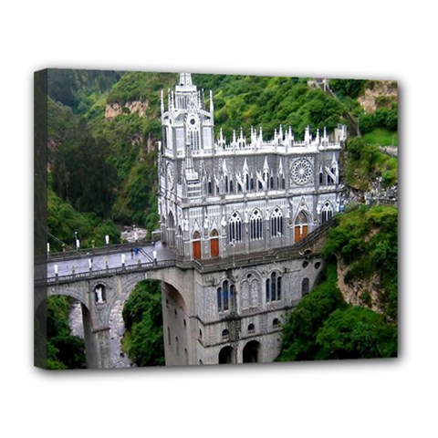 Las Lajas Sanctuary 2 Canvas 14  X 11 