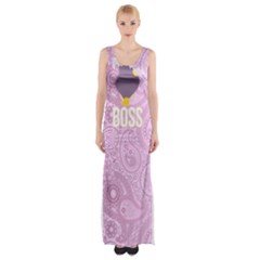 Boss : Maxi Thigh Split Dress by Xnvy