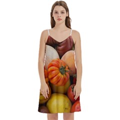 Heirloom Tomatoes Women s Reversible Sports Bra With Border