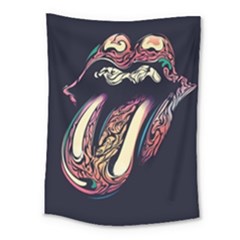 The Rolling Stones  Medium Tapestry by Brittlevirginclothing