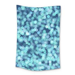 Blue Light Small Tapestry by Brittlevirginclothing