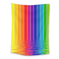 Faded Rainbow  Medium Tapestry by Brittlevirginclothing
