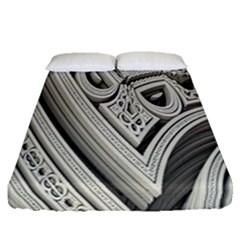 Arches Fractal Chaos Church Arch Fitted Sheet (queen Size)