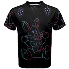 Easter Bunny Hare Rabbit Animal Men s Cotton Tee by Amaryn4rt