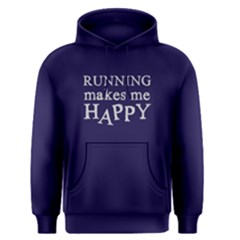 Running Makes Me Happy - Men s Pullover Hoodie by FunnySaying