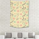 Seamless Spring Flowers Patterns Small Tapestry View2