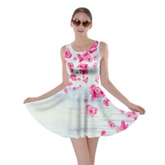 Water Color Blossom Skater Dress by CoolDesigns