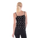 Black Web Spiders Pattern Spathetti Strap Top View2