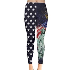 Us Ink Leggings  by CoolDesigns
