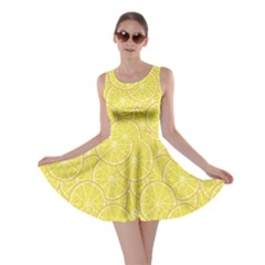 Green Lemon Slice Skater Dress by CoolDesigns