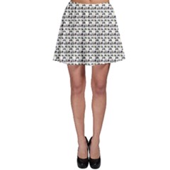 Colorful Hand Drawn Bicycle Pattern Cartoon Style Skater Skirt by CoolDesigns
