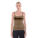 Brown Python Snakeskin Pattern Repeats Seamlessly Spathetti Strap Top View1