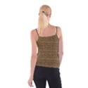 Brown Python Snakeskin Pattern Repeats Seamlessly Spathetti Strap Top View2