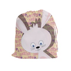 Easter Bunny  Drawstring Pouches (extra Large)