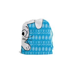Easter Bunny  Drawstring Pouches (small) 
