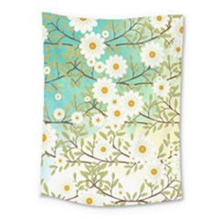 Springtime Scene Medium Tapestry by linceazul