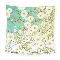 Springtime Scene Square Tapestry (large) by linceazul