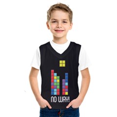 No Way! Kids  Basketball Tank Top by NoctemClothing