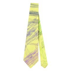 Paint On A Yellow Background                        Necktie