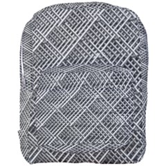 Grid Wire Mesh Stainless Rods Full Print Backpack