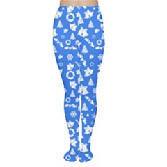 Xmas Pattern Women s Tights by Valentinaart