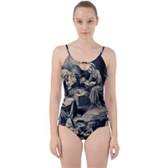 The Birth Of Christ Cut Out Top Tankini Set
