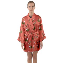 Dance Long Sleeve Kimono Robe by Celenk