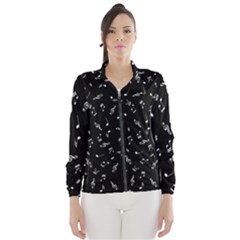 Music Tones Black Wind Breaker (women) by jumpercat