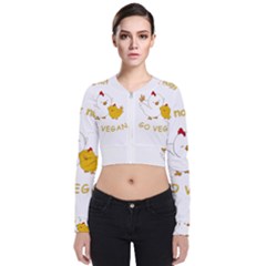 Go Vegan - Cute Chick  Bomber Jacket
