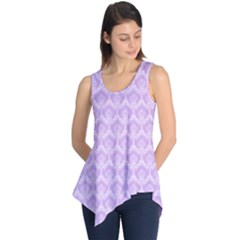 Damask Lilac Sleeveless Tunic by snowwhitegirl