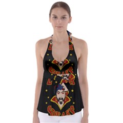 Zoltar Speaks Babydoll Tankini Top by Valentinaart
