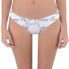Easter Bunny  Reversible Hipster Bikini Bottoms