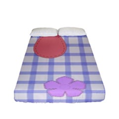 Easter Patches  Fitted Sheet (full/ Double Size)