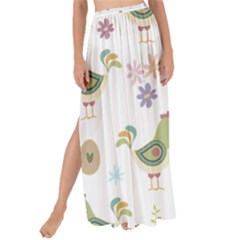 Easter Pattern Maxi Chiffon Tie-up Sarong