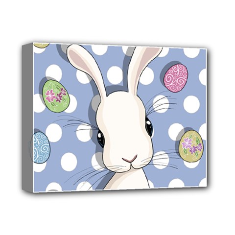 Easter Bunny  Deluxe Canvas 14  X 11 