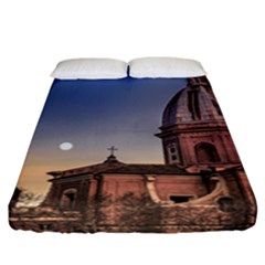 San Giovanni Battista Dei Fiorentini Church, Rome, Italy Fitted Sheet (california King Size)