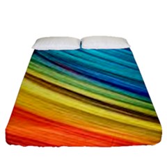 Rainbow Fitted Sheet (queen Size)