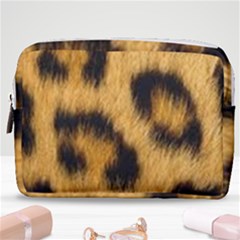 Animal Print Leopard Make Up Pouch (medium)