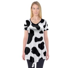 Cheetah Print Short Sleeve Tunic 