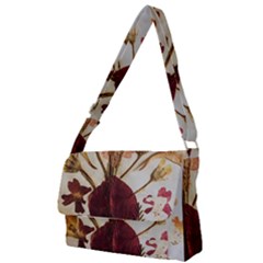 Holy Land Flowers 3 Full Print Messenger Bag