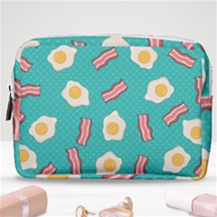 Bacon And Egg Pop Art Pattern Make Up Pouch (medium)