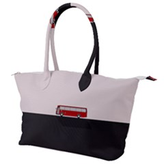 Bus Canvas Shoulder Bag by Valentinaart