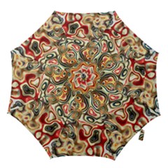 Abstract Background Pattern Art Hook Handle Umbrellas (medium)